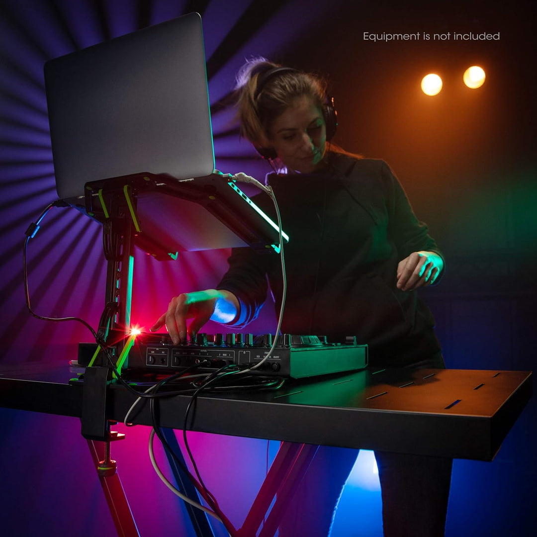 Gravity KS RD 1 - Auflagetisch für X-Form Keyboard Ständer, mit Belastbarkeit bis 60 kg, schwarz