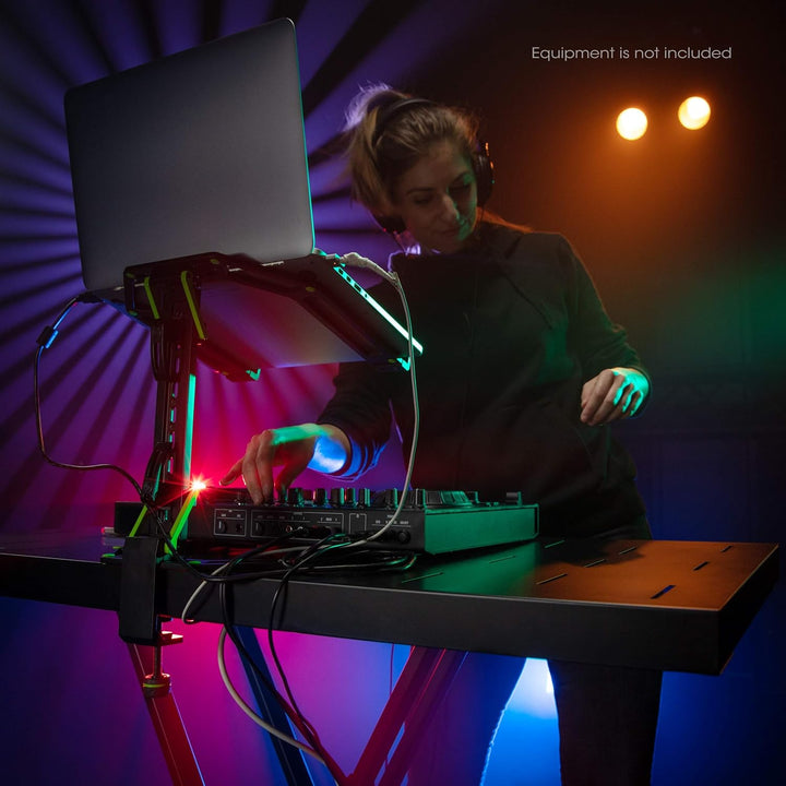 Gravity KS RD 1 - Auflagetisch für X-Form Keyboard Ständer, mit Belastbarkeit bis 60 kg, schwarz