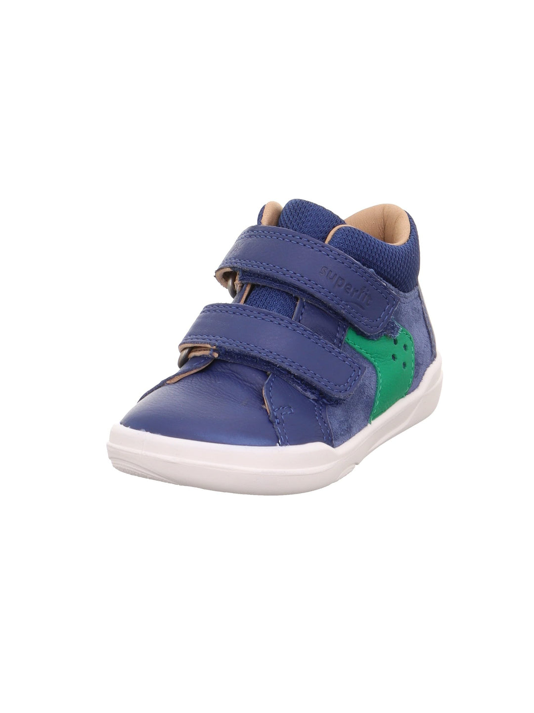 Superfit Jungen Superfree Lauflernschuhe 20 EU Weit Blau Grün 8000, 20 EU Weit Blau Grün 8000