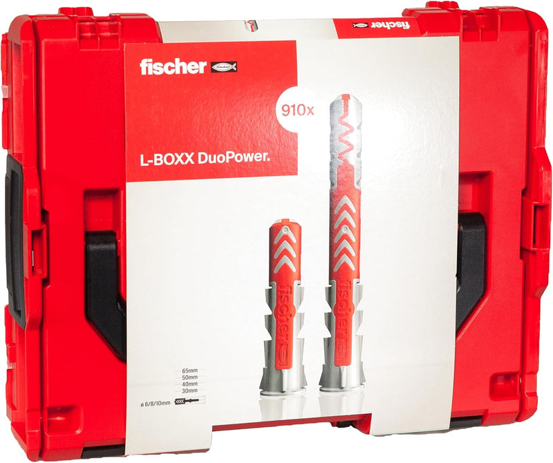 fischer DuoPower in der handlichen L-BOXX, 910 x DuoPower in verschiedenen Grössen, der innovative D