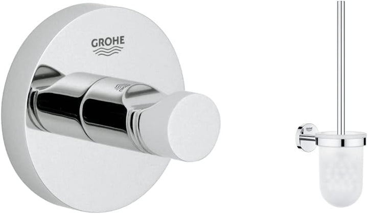 GROHE Bau Cosmopolitan| Badaccessoires - Toilettenbürstengarnitur | 40463001 & Essentials Badaccesso