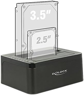 Dockingstation DeLock 2X SATA III HDD -> USB3.0 Clone Funktion