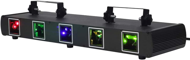 Stroboskop Disco Licht, UKing 4 in 1 RGBW lichteffekte, LED-Projektor Karaoke DJ Perform für Bühnenb