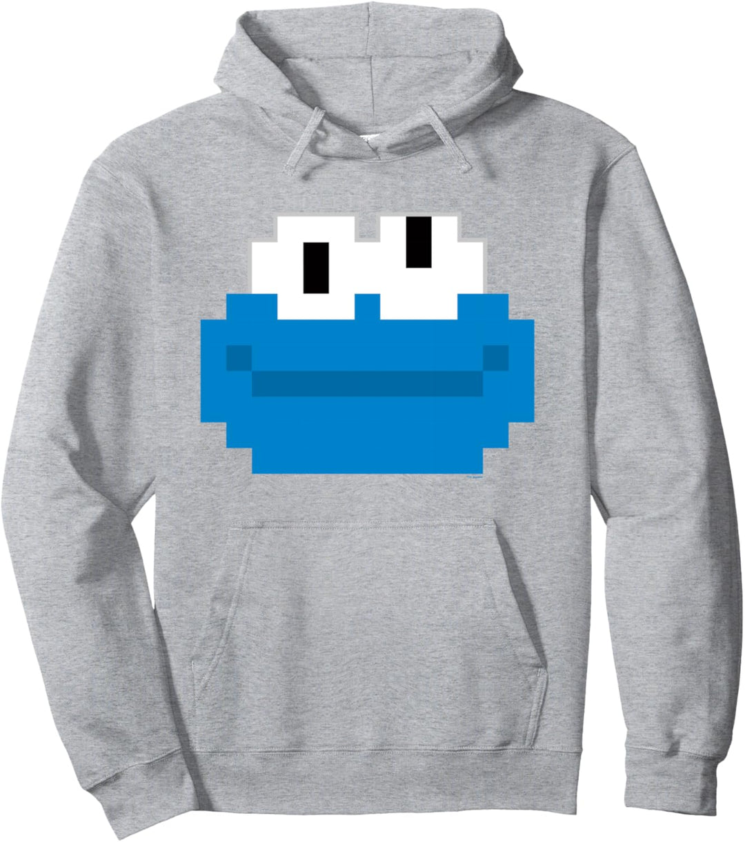 Sesame Street 8-Bit Cookie Monster Pullover Hoodie