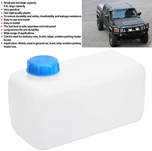 CHICIRIS 5.5L Kunststoff Heizöl Benzintank Luft Standheizung Grosse Kapazität für Auto LKW Schiff Lu