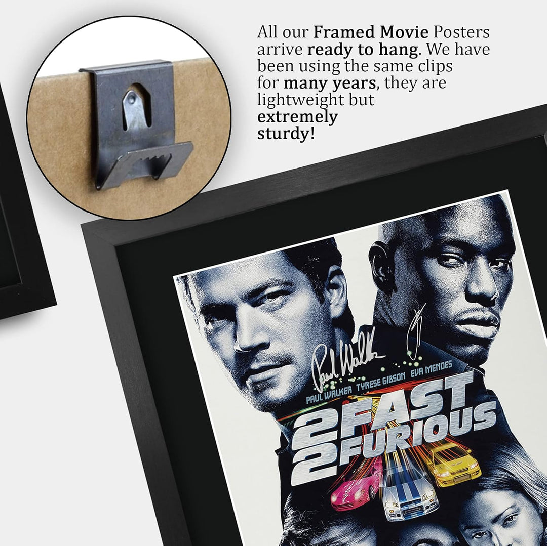 HWC Trading FR A3 2 Fast 2 Furious Paul Walker Geschenke gedrucktes Poster signiertes Autogramm Bild