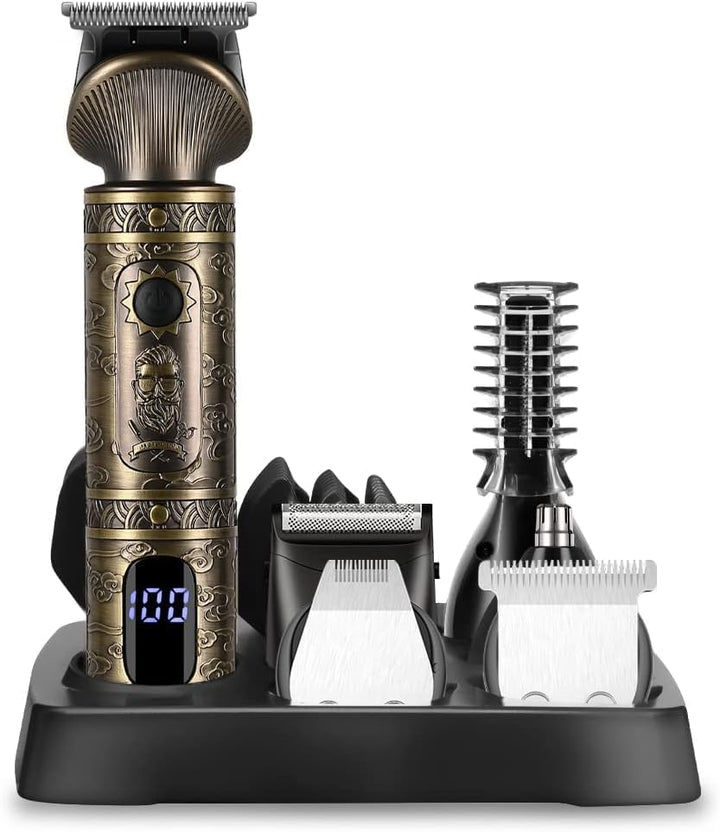 Surker Haarschneidemaschine Set Profi Haarschneider Herren Präzisionstrimmer Barttrimmer Bartschneid