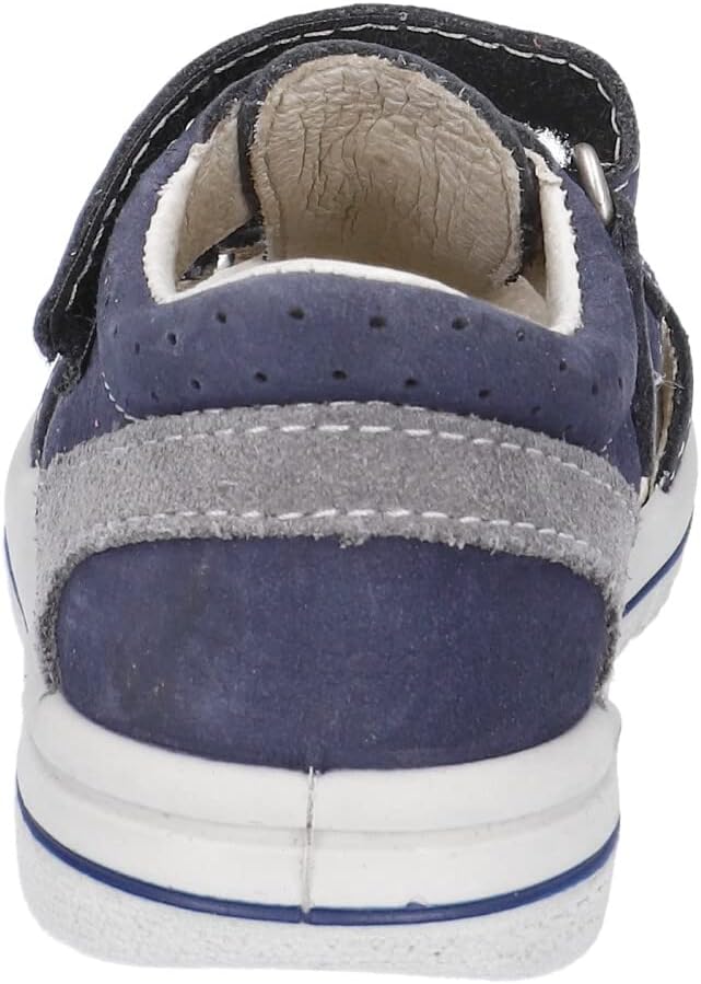 PEPINO Ricosta Mädchen und Jungen Kletthalbschuhe KASPI,Halbschuhe,WMS:Mittel 24 EU Blau 170, 24 EU