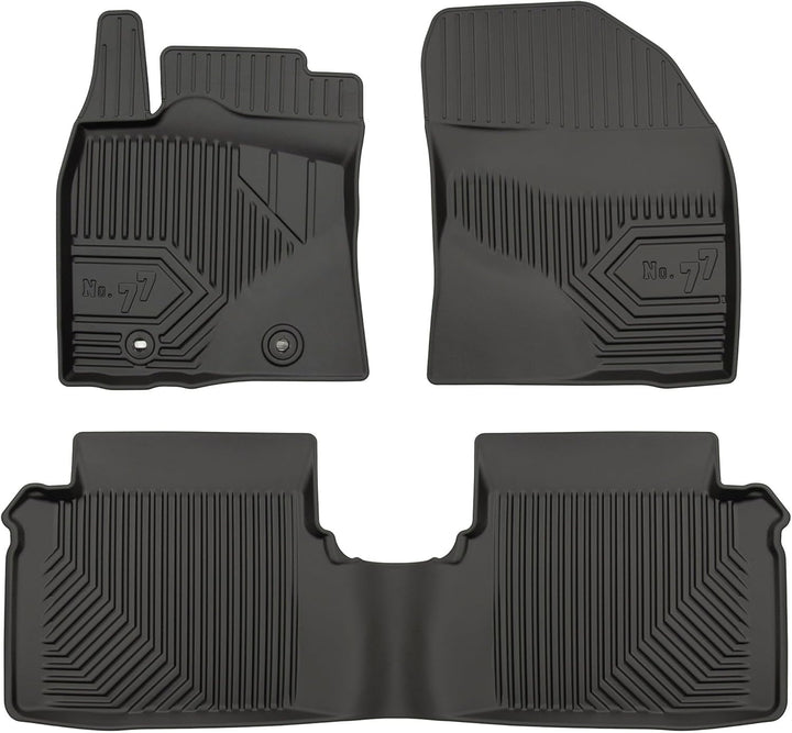 SMK Gummimatten auto fussmatten Satz für Toyota Avensis III 2009-2018 Erleben Sie einen neuen Standa