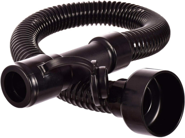 Techkar Ablaufschlauch, Schwarz, 1050 mm, 38 mm Durchmesser, für Karcher B 40/B 60 Scheuersaugmaschi