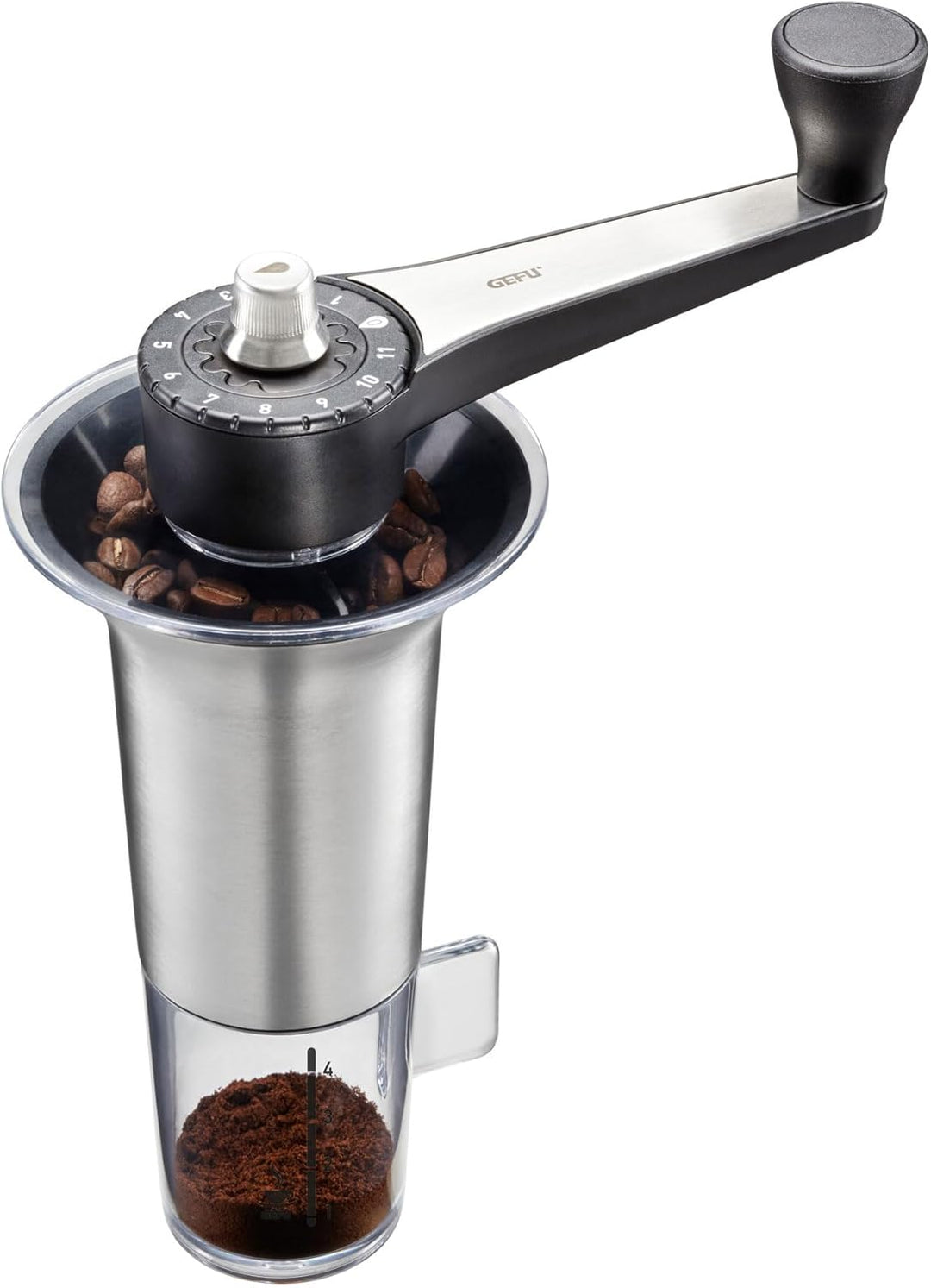 GEFU 16330 Kaffeemühle LORENZO + 16201 Kaffeemass MORENO, verstellbar