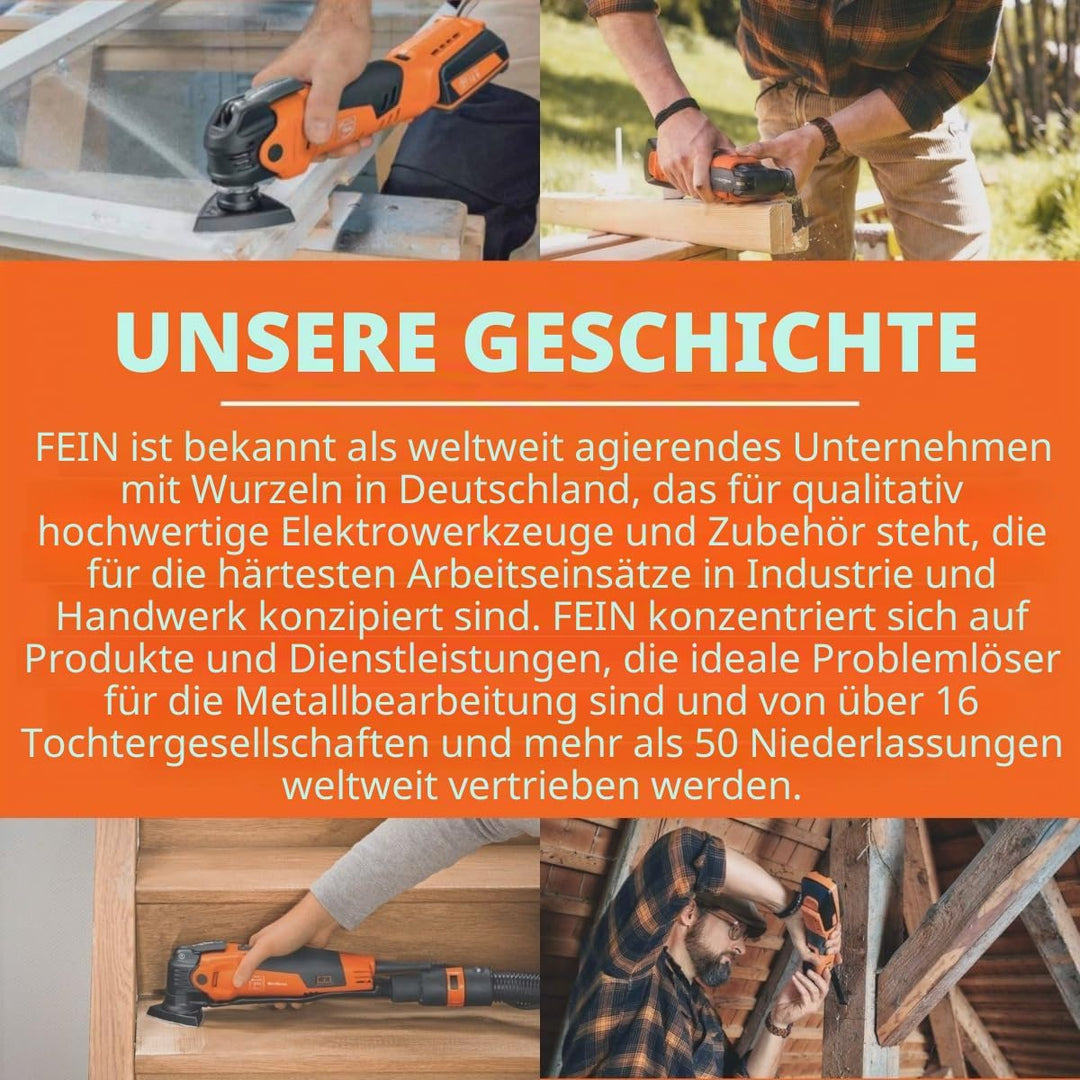 Fein 33901118010 Werkzeugkoffer 470x275x116 mm Orange, 470x275x116 mm Orange