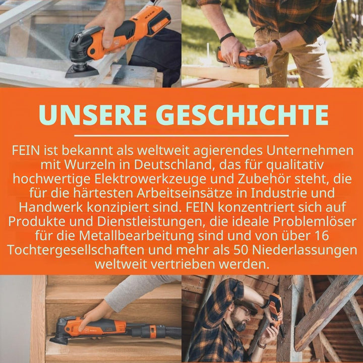 Fein 33901118010 Werkzeugkoffer 470x275x116 mm Orange, 470x275x116 mm Orange