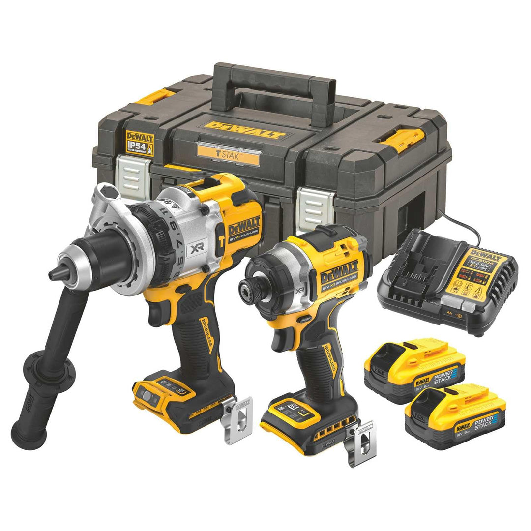 DeWALT Akku Kombopack DCK2200H2T 18V 5Ah Bohrschrauber &amp; Schlagschrauber 1/4&