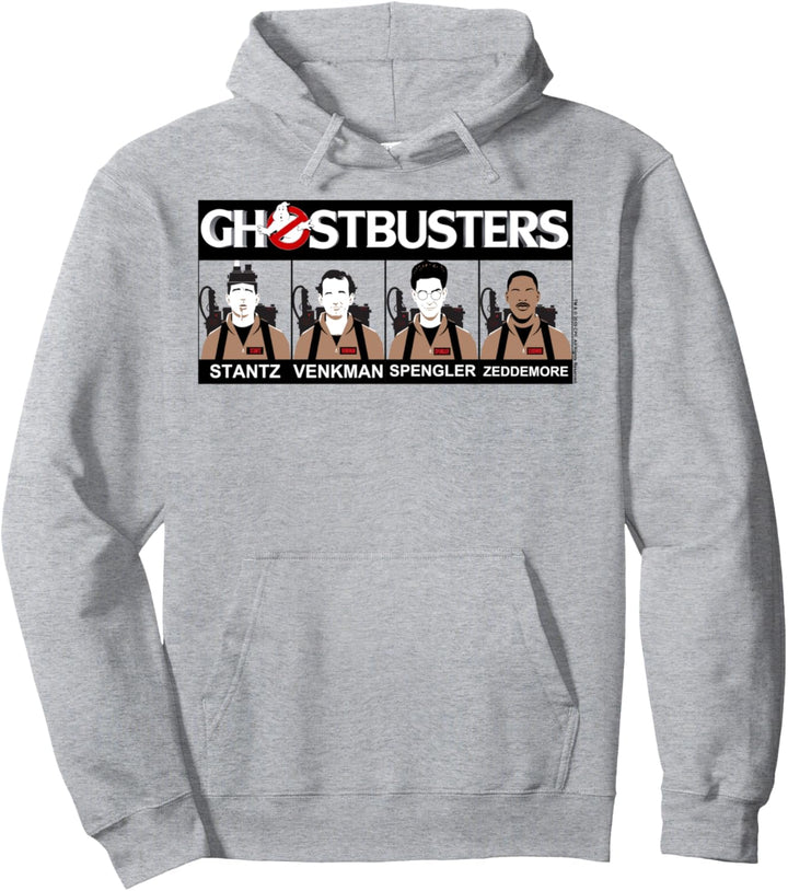 Ghostbusters Group Shot Line Up Pullover Hoodie