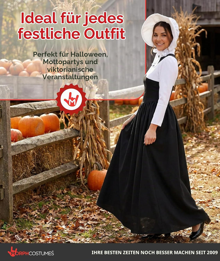 Fun Shack Mittelalter Kleidung Damen, Mittelalter Kleid Damen, Mittelalter Kostüm Damen, Viktorianis
