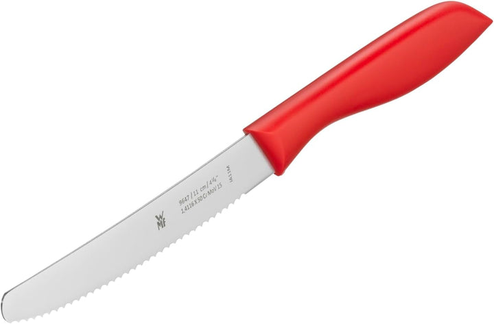 WMF Classic Line Frühstücksmesser Set 6-teilig, 23 cm, Brötchenmesser Wellenschliff, Brotzeitmesser,