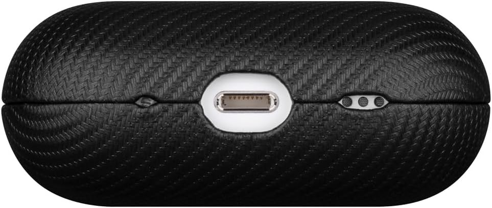Haobobro [Karbonfaser Textur] AirPods Pro 2 Hülle Case 2022 - Handgefertigt AirPods Pro 2. Generatio