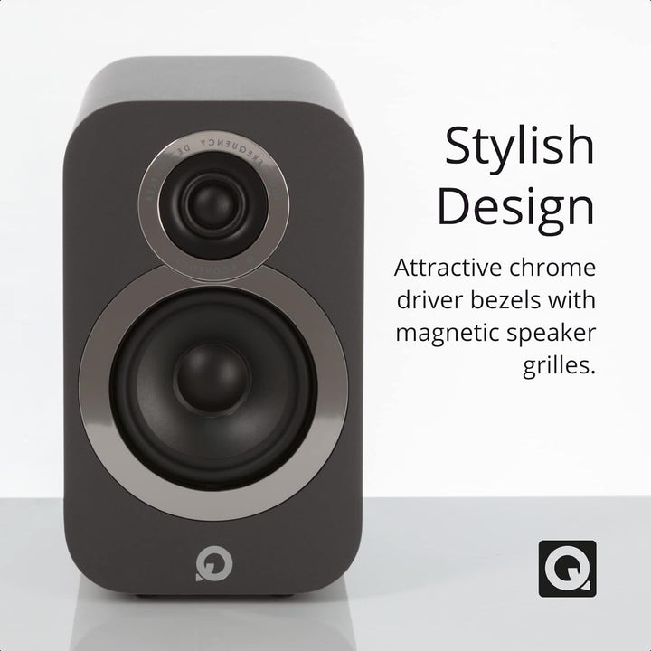 Q Acoustics 3010i Grafit (Paar) Grau (Graphite Gray), Grau (Graphite Gray)