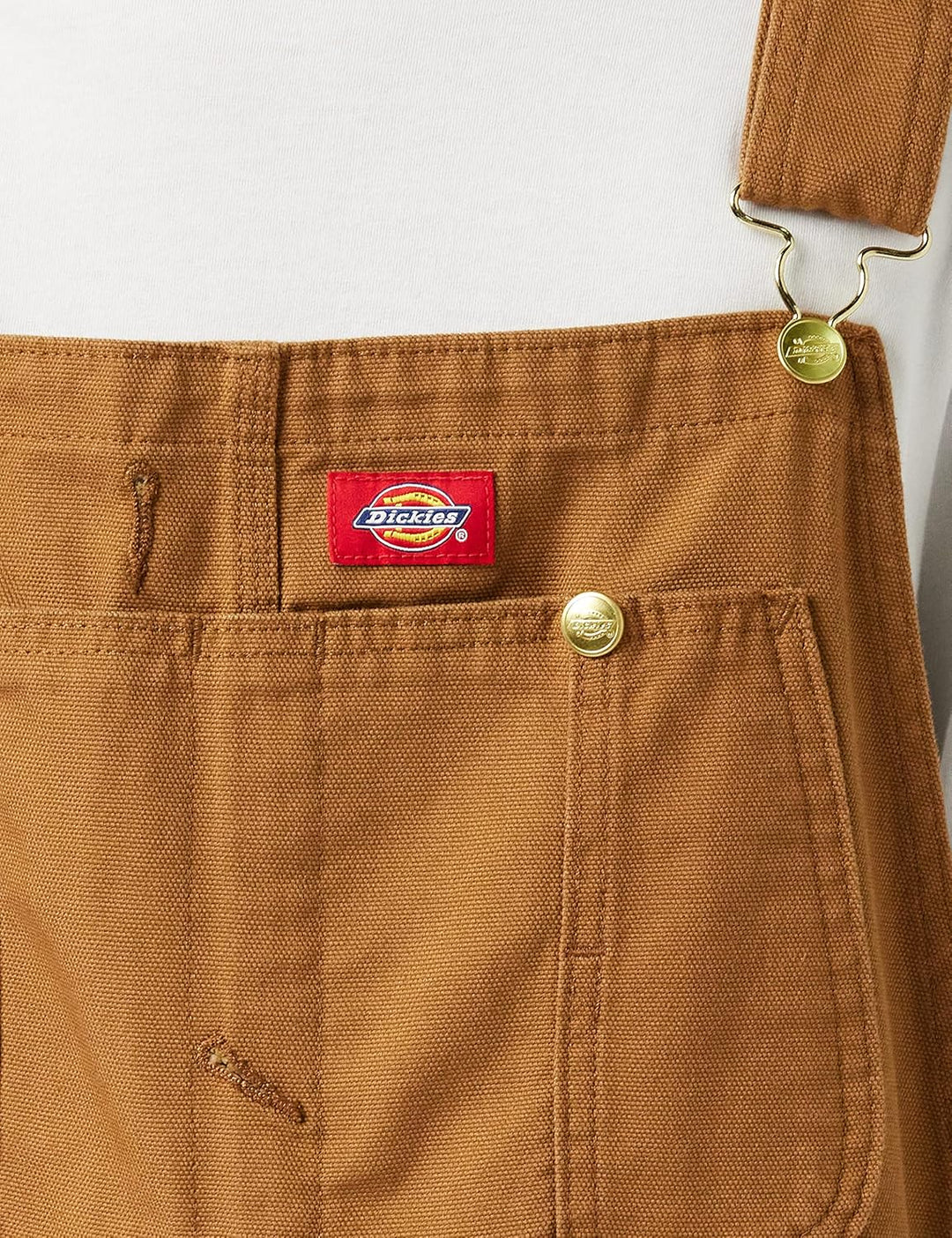 Dickies Herren Latzhose Duck Bib Overall 38W / 32L Blau (Rnsd Ind/Blu Rnb), 38W / 32L Blau (Rnsd Ind