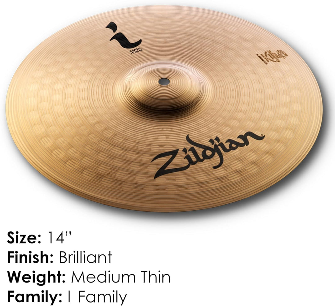 Zildjian ILH14C I Family Series - Crash Cymbal - 14" 14&