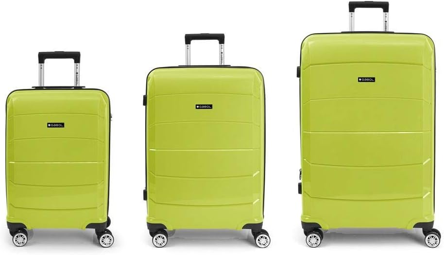 Unbekannt Set mit 3 Koffern C-m-l CML Pistazie