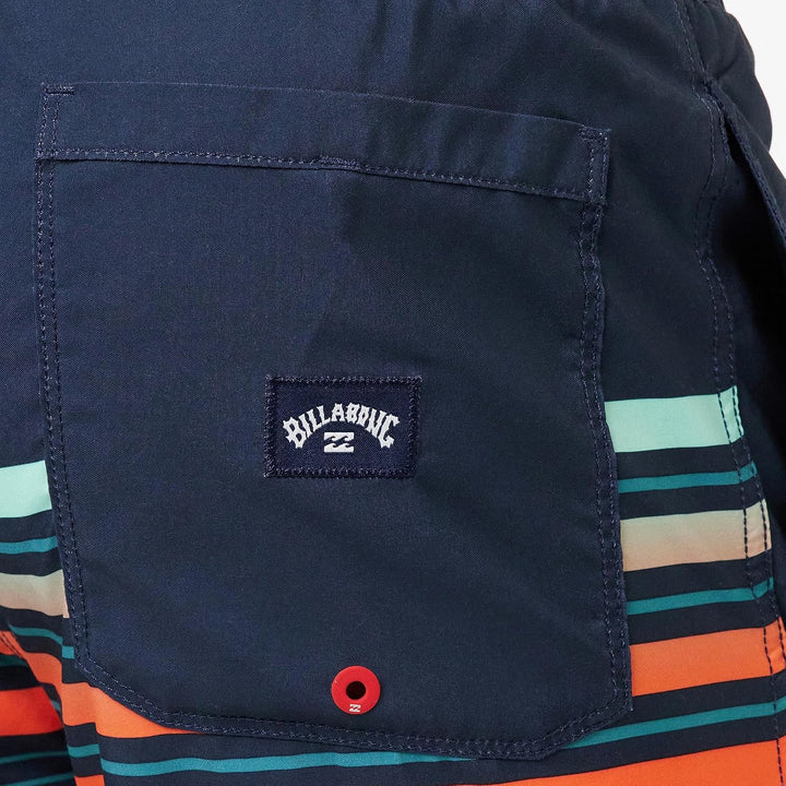 Billabong Fade 16 Badeanzug für Männer Schwarz S Navy, S Navy