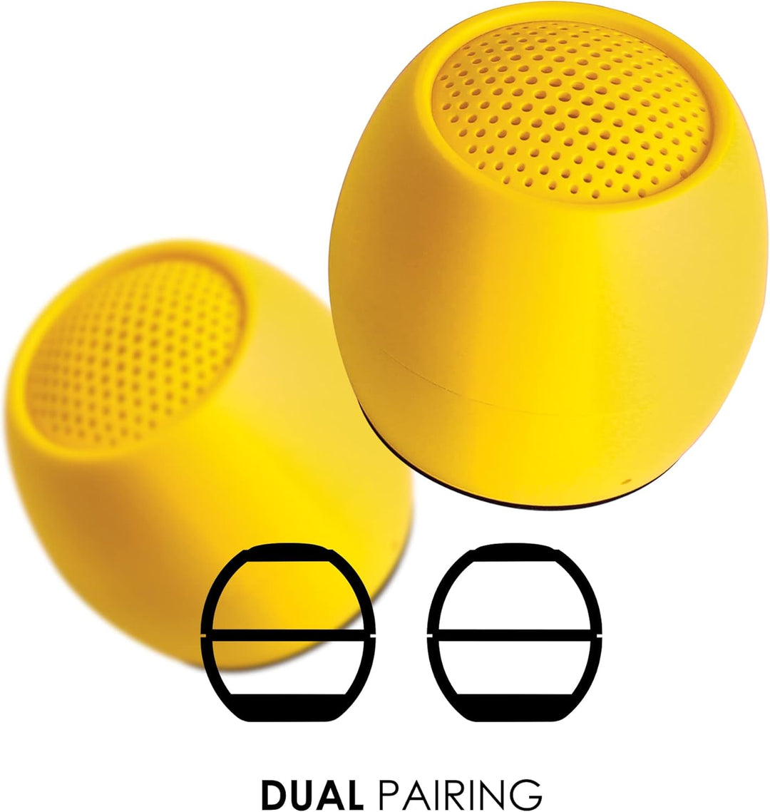 Boompods Zero Mini Bluetooth Lautsprecher - tragbarer Outdoor Lautsprecher, IPX6 Wasserschutz & 5 St