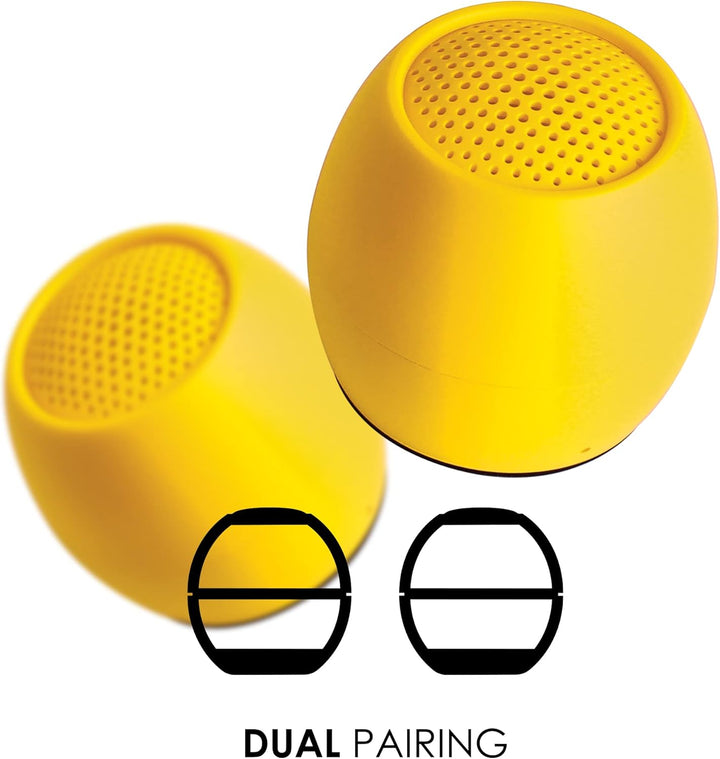 Boompods Zero Mini Bluetooth Lautsprecher - tragbarer Outdoor Lautsprecher, IPX6 Wasserschutz & 5 St