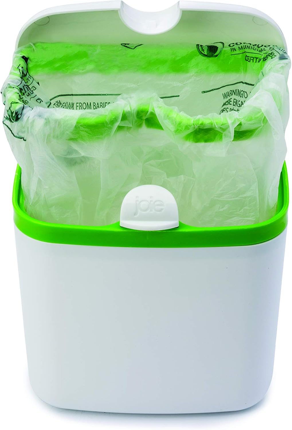 Joie Kitchen Gadgets Aufsatz-Mülleimer für Kompost, 2,7 l Fassungsvermögen, BPA-freier Kunststoff, v