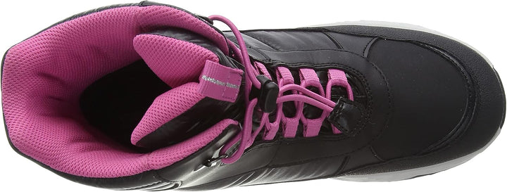 Geox Mädchen J Sentiero Girl B Wp Stiefeletten 24 EU Black Fuchsia, 24 EU Black Fuchsia