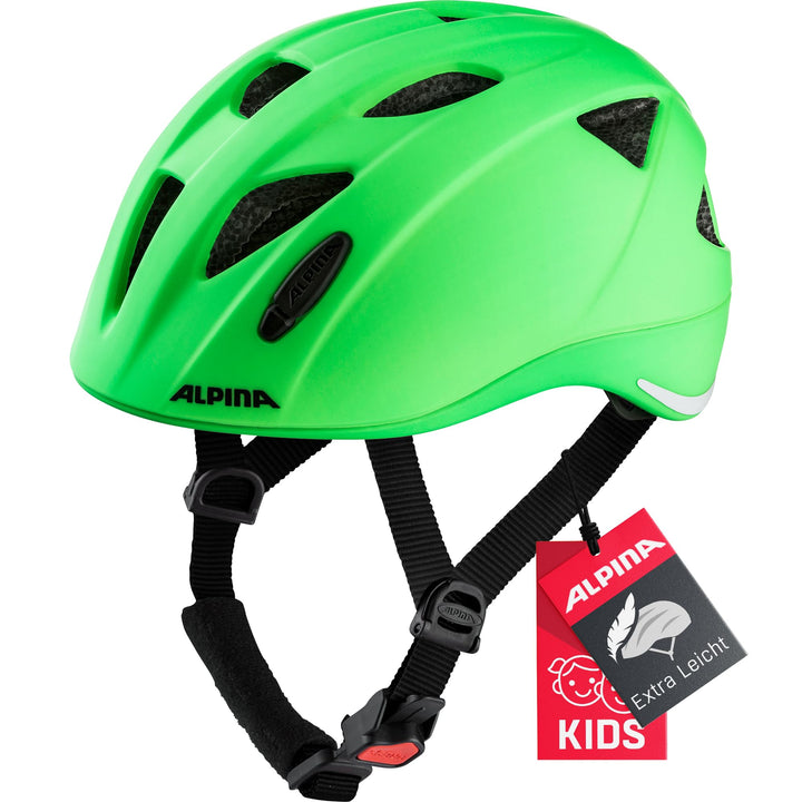ALPINA XIMO L.E. - Leichter, Sicherer & Bruchfester Fahrradhelm Mit Optionalen LED-Licht Für Kinder