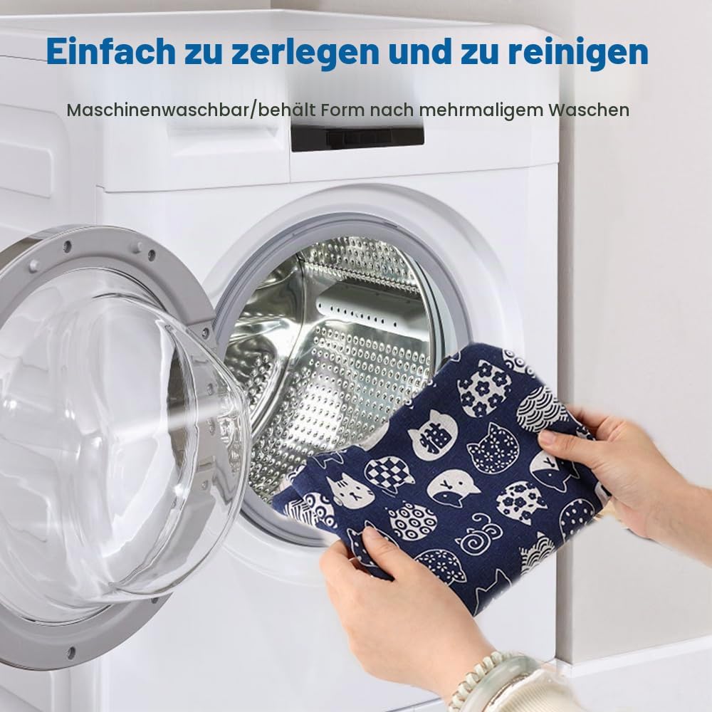 MiOYOOW 2 STK. Katzenhängematte, Atmungsaktives Hängebett für Haustiere Haustierkäfig Hängematte mit