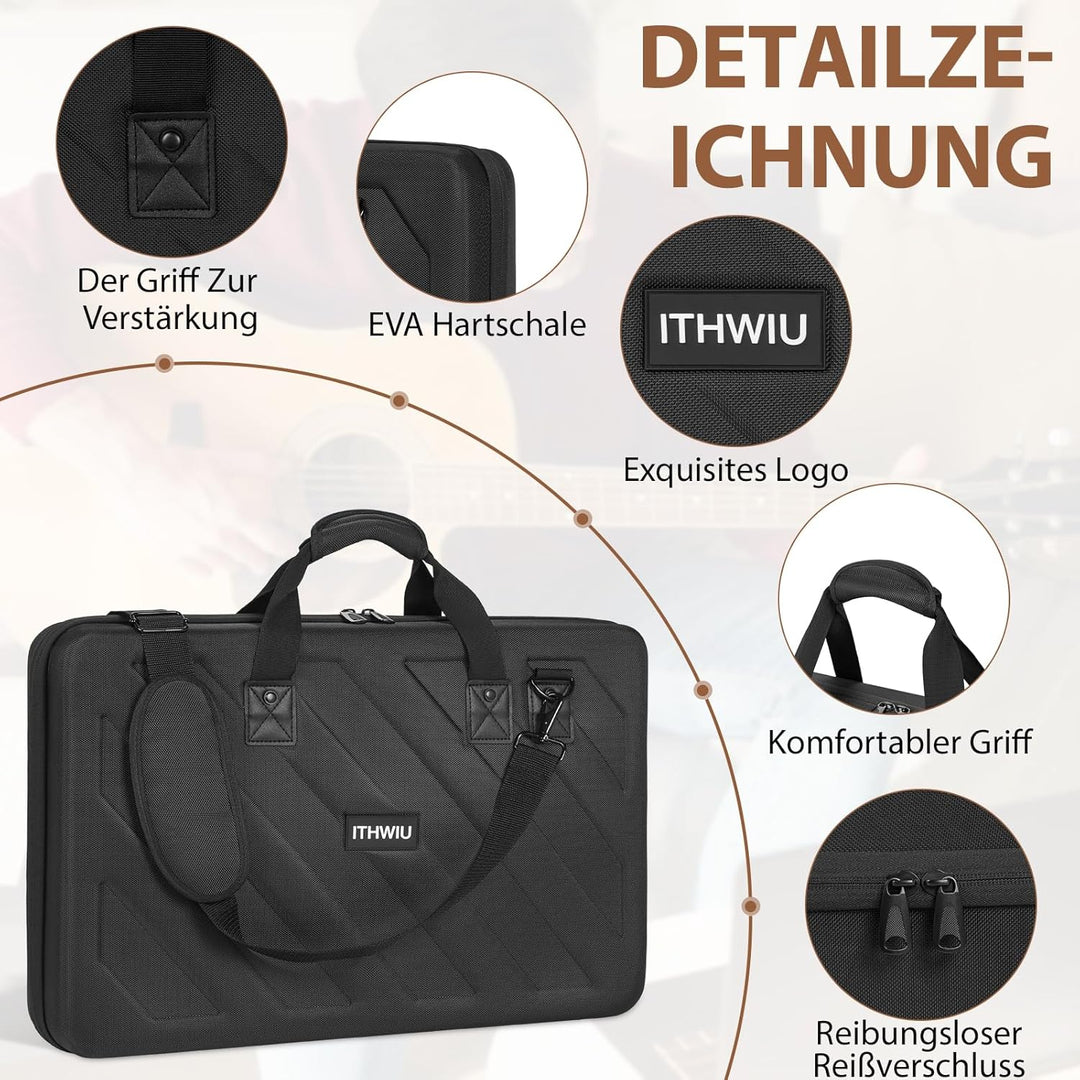 OUUTMEE Hart Reise Tragen Tasche für Pioneer DDJ SR SR2 RR Denon MC4000 Numark NVII Mixtrack Pro 3 N