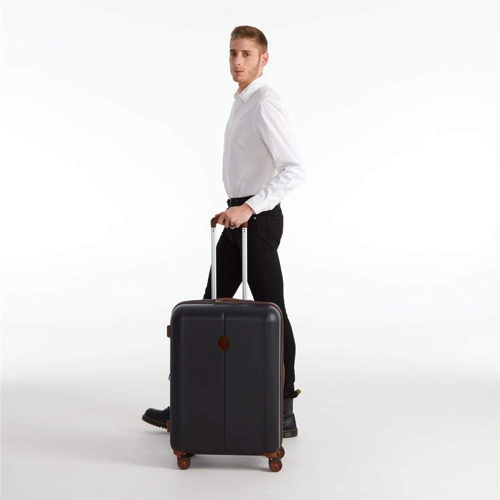 El Potro Ocuri Grosser Koffer Grau 49x70x28 cms Hartschalen ABS TSA-Schloss 81L 4Kgs 4 Doppelräder E