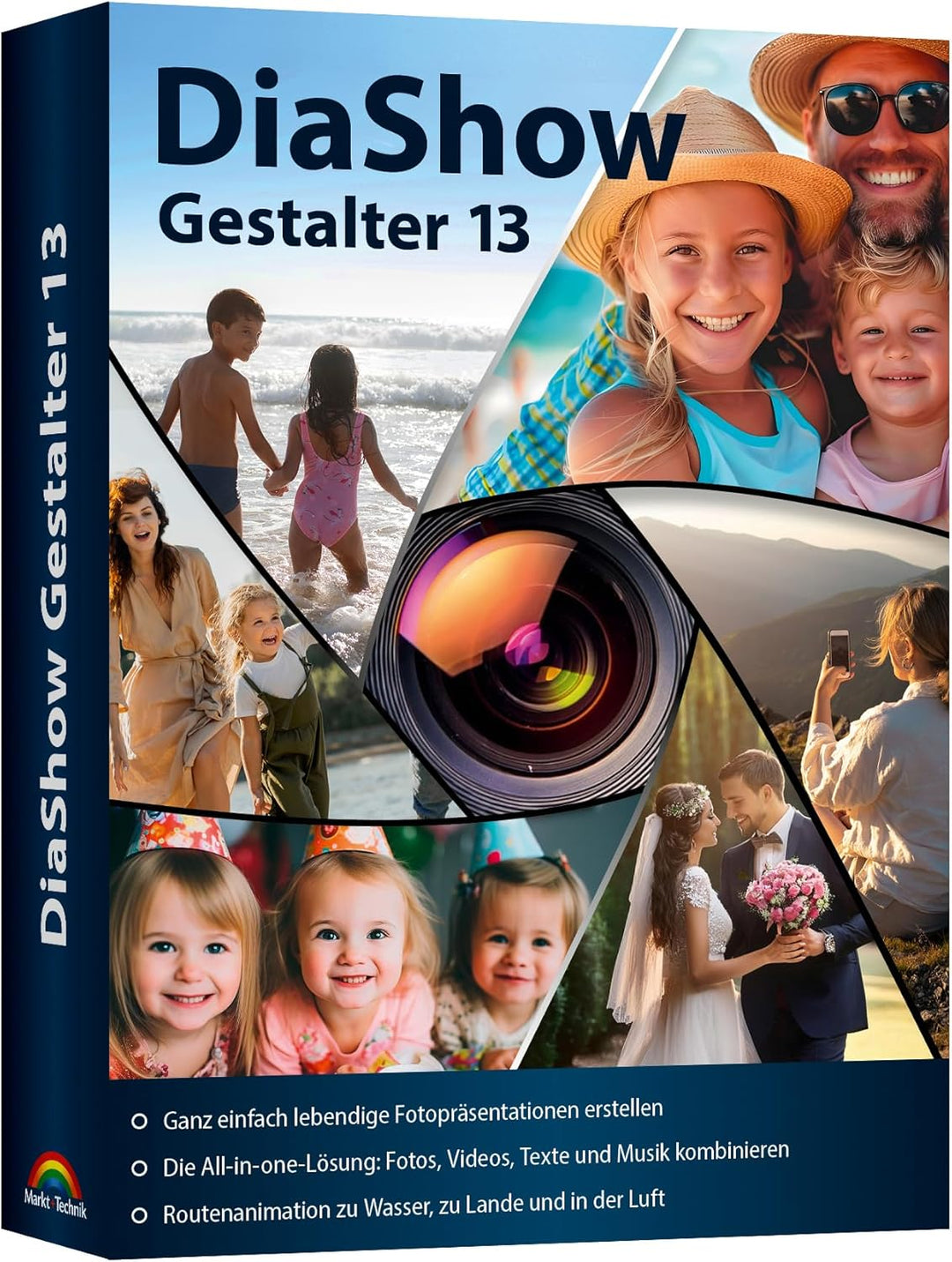 Diashow Gestalter 13 - Erstellen von Fotos, Videos und Musik für Win 11, 10, 8.1, 7