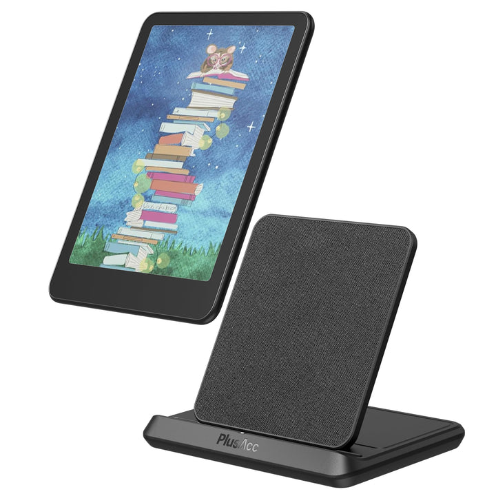 PlusAcc Kabellose Ladestation für Kindle Paperwhite Signature Editions (2022 & 2024) & Colorsoft Sig