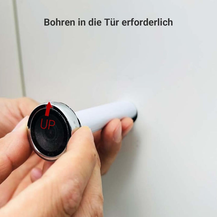 EZVIZ kabellose Türspion-Kamera mit 4,3 Zoll Farbbildschirm, 2MP Türklingel mit 2200mAh Akku und 146