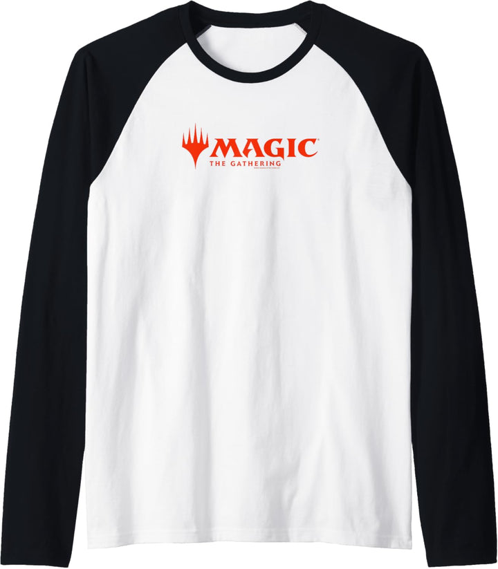 Magic: The Gathering-Magic Logo Red Raglan