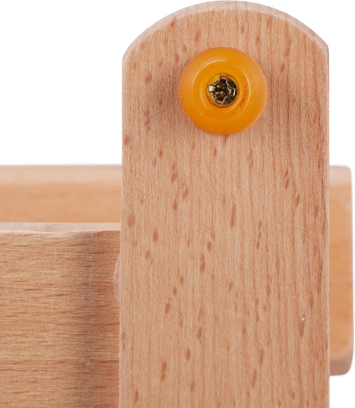 Relaxdays Tischstaffelei, neigbar, höhenverstellbar, bis DIN A3, Mini Staffelei HxBxT 98 x 29 x 32 c