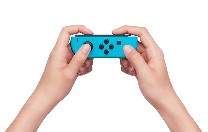 Nintendo Joy-Con Controller Links, Kompatibel mit Spielkonsolen, Neonblau Joy-Con (L) Neon-Blau, Joy