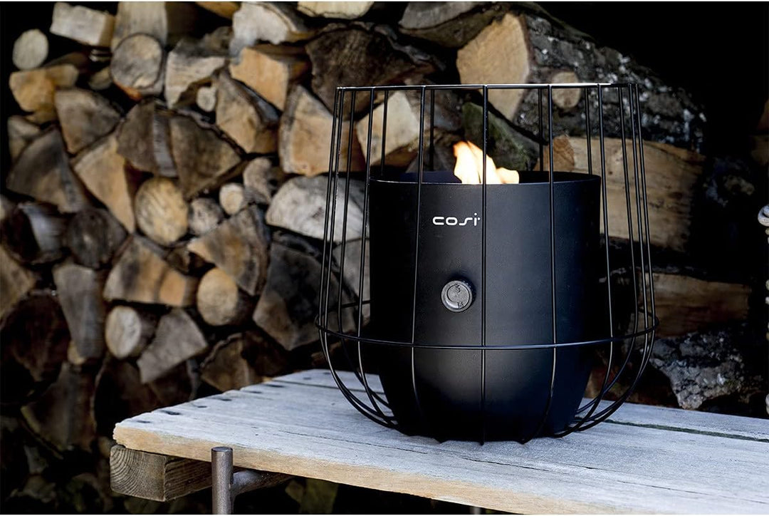 Cosi Fires ? Cosiscoop Basket Gaslantaarn zwart