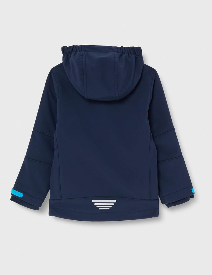 CMP Unisex Kinder Softshelljacke für Kinder Jacke (1er Pack) 110 Blau-Rouge, 110 Blau-Rouge