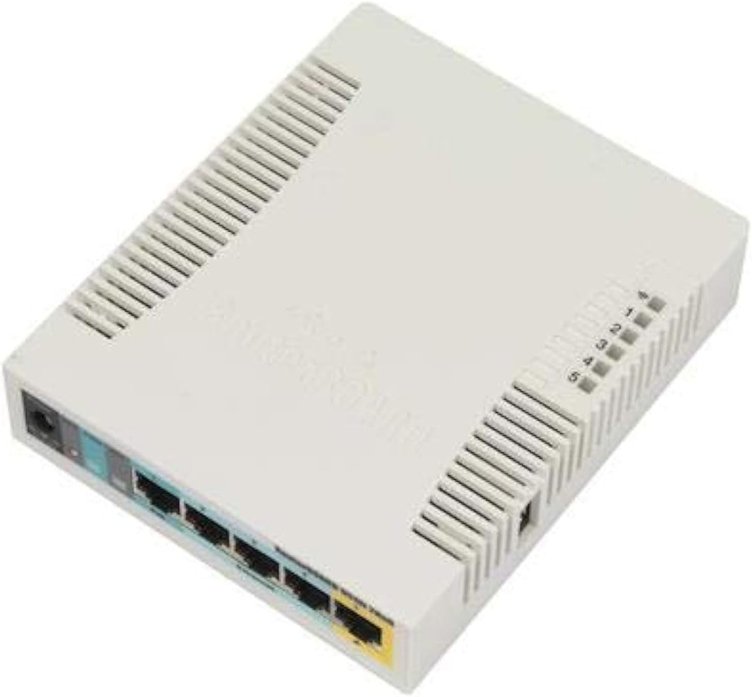 Mikrotik RB951Ui-2HnD White Power Over Ethernet (PoE)