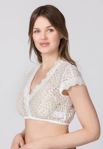 Stockerpoint Damen Kensy Bluse 32 Creme, 32 Creme