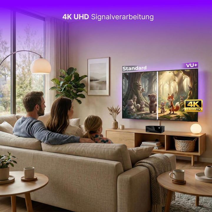 VU+ Zero 4K BT 1x DVB-C/T2 Tuner Linux Receiver UHD 2160p, DVB-C/T2