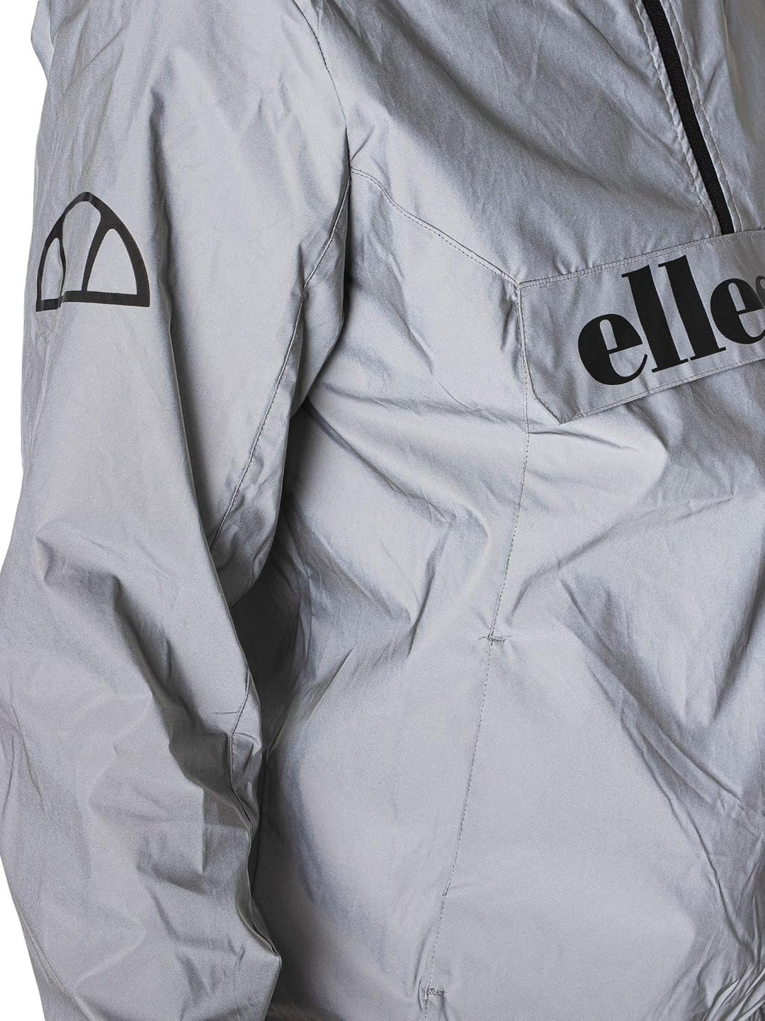 Ellesse Herren Acera Pullover Jacke, Übergangsjacke | Regenjacke, Windbreaker, Wasserdicht M Reflekt