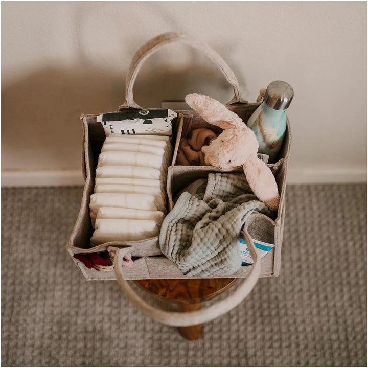 Generisch Baby Organizer Wickeltisch，Wickel Organizer，Diaper Caddy Organizer，Windeltasche FüR Unterw