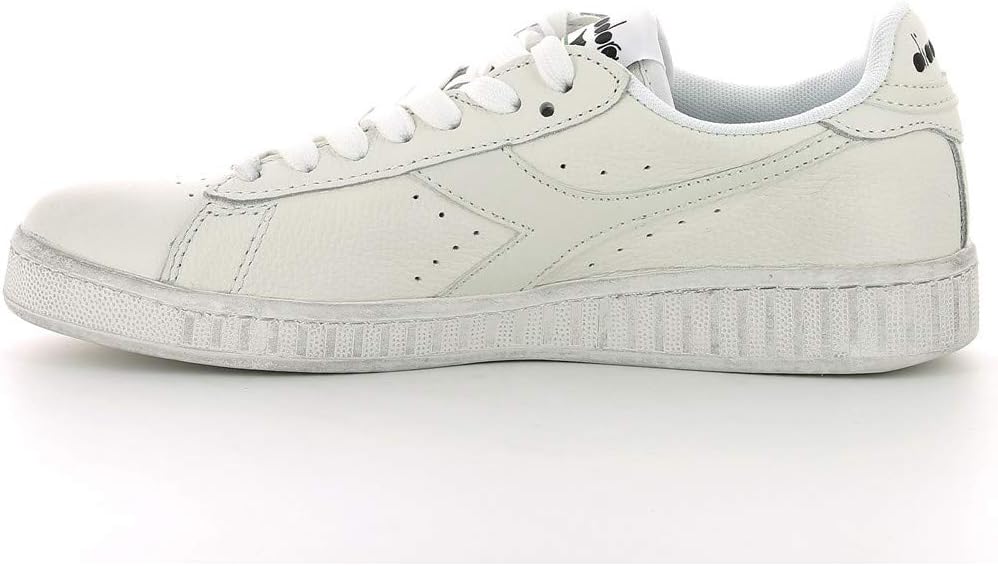 Diadora Unisex Game L Low Waxed Gymnastikschuhe, 36 EU Wei&#xDF; White White C6180