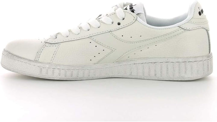 Diadora Unisex Game L Low Waxed Gymnastikschuhe, 36 EU Wei&#xDF; White White C6180